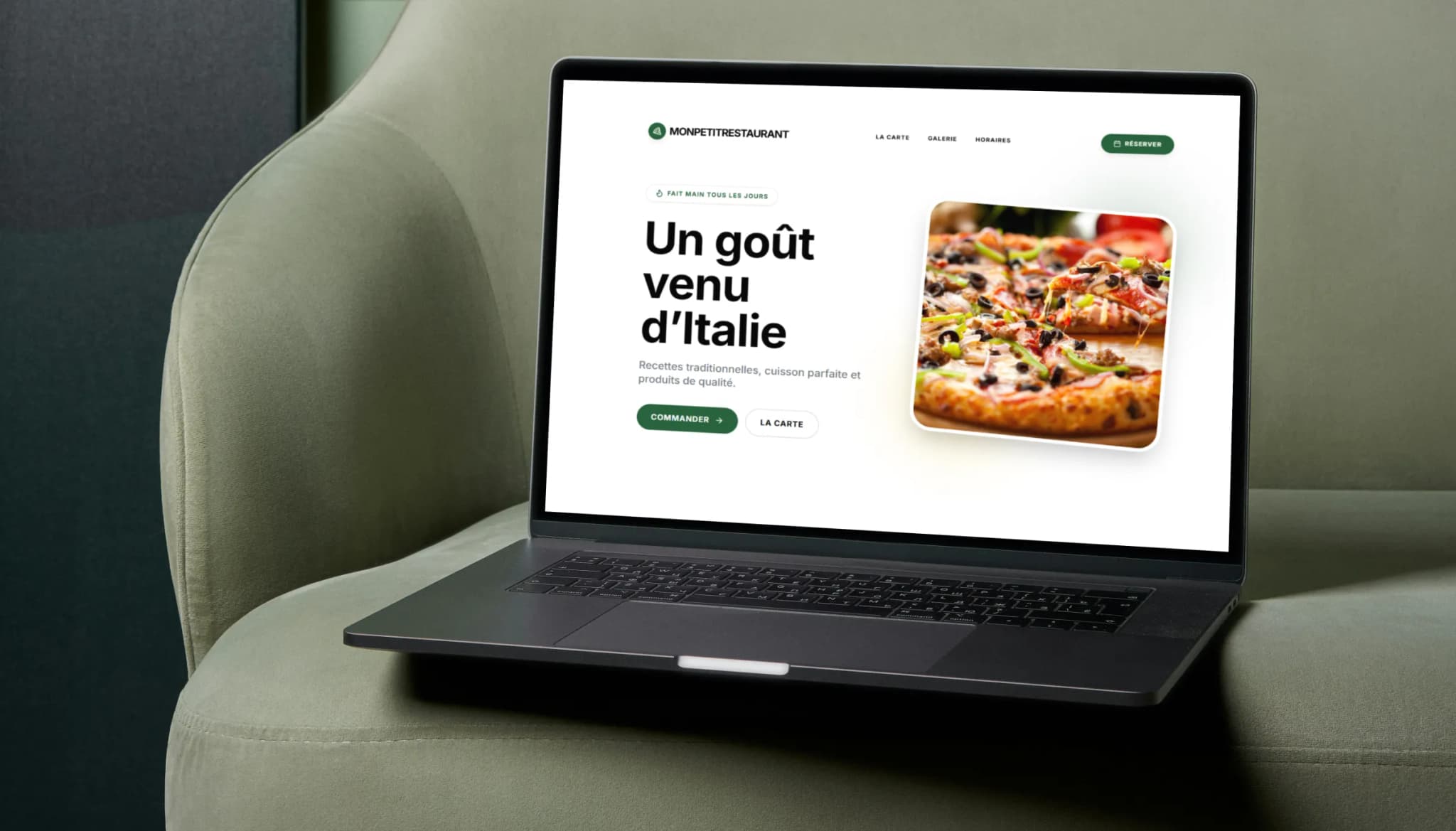 Un site moderne et ultra-rapide